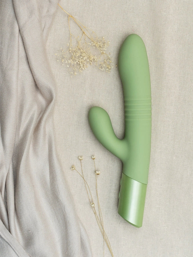 Yarrow | Thrusting Rabbit Vibrating Dildo
